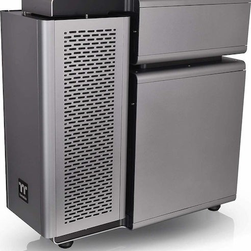 Thermaltake Level 20 TG Gaming Full Tower Κουτί Υπολογιστή με Πλαϊνό Παράθυρο και RGB Φωτισμό Μαύρο