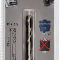 Bosch HSS-G Διαμαντοτρύπανο Κοβαλτίου με SDS Plus Στέλεχος για Μέταλλο και Ξύλο 7.15x85mm