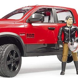 Bruder Αυτοκινητάκι Ram 2500 Power Wagon Including Ducati Desert Sled για 3+ Ετών