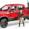 Bruder Αυτοκινητάκι Ram 2500 Power Wagon Including Ducati Desert Sled για 3+ Ετών