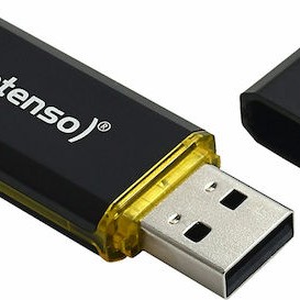 Intenso High Speed Line 64GB USB 3.1 Stick Μαύρο
