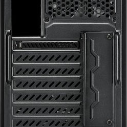 Sharkoon VG7-W RGB Gaming Midi Tower Κουτί Υπολογιστή με Πλαϊνό Παράθυρο Μαύρο