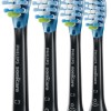 Philips Sonicare C3 Premium Plaque Defence Ανταλλακτικές Κεφαλές για Ηλεκτρική Οδοντόβουρτσα Standard Black HX9044/33 4τμχ