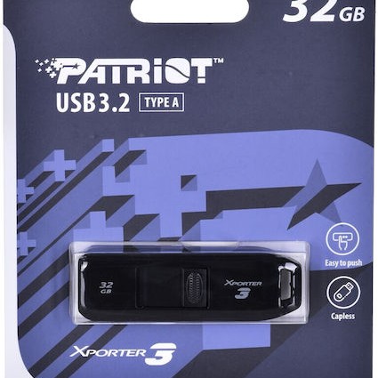 Patriot Xporter 3 32GB USB 3.2 Stick Μαύρο