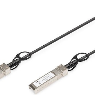 Digitus Optical Fiber SFP+ Cable 1m Μαύρο