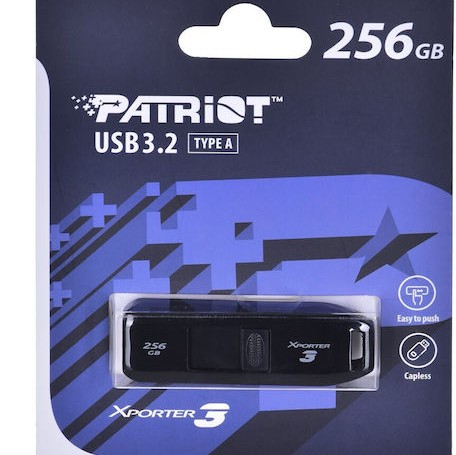Patriot Xporter 3 256GB USB 3.2 Stick Μαύρο