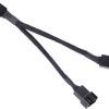 Silverstone 4-Pin pwm - 4-Pin pwm Cable 0.1m Μαύρο SST-CPF01