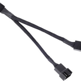 Silverstone 4-Pin pwm - 4-Pin pwm Cable 0.1m Μαύρο SST-CPF01