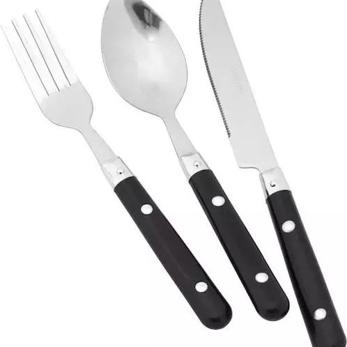 Easy Camp Family Μαχαιροπίρουνo για Camping Σετ Κουταλομαχαιροπίρουνα 12τμχ