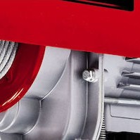Einhell Ηλεκτρικό Παλάγκο TC-EH 600 για Φορτίο Βάρους έως 300kg σε Κόκκινο Χρώμα