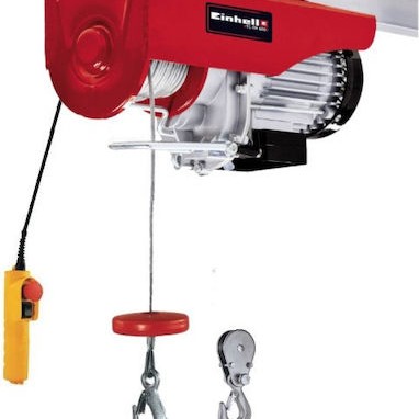 Einhell Ηλεκτρικό Παλάγκο TC-EH 600 για Φορτίο Βάρους έως 300kg σε Κόκκινο Χρώμα