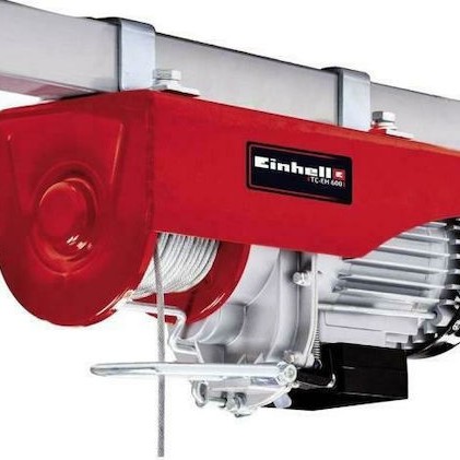 Einhell Ηλεκτρικό Παλάγκο TC-EH 600 για Φορτίο Βάρους έως 300kg σε Κόκκινο Χρώμα