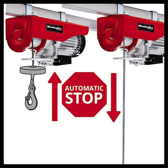 Einhell Ηλεκτρικό Παλάγκο TC-EH 600 για Φορτίο Βάρους έως 300kg σε Κόκκινο Χρώμα