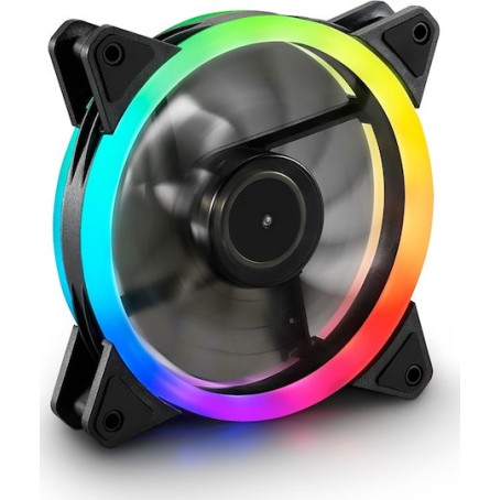 Sharkoon Shark Blades RGB Case Fan 120mm με Σύνδεση 3-Pin