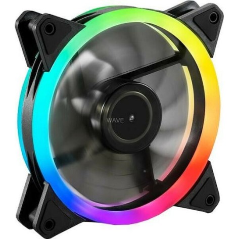 Sharkoon Shark Blades RGB Case Fan 120mm με Σύνδεση 3-Pin