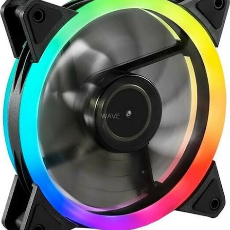 Sharkoon Shark Blades RGB Case Fan 120mm με Σύνδεση 3-Pin