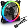 Sharkoon Shark Blades RGB Case Fan 120mm με Σύνδεση 3-Pin