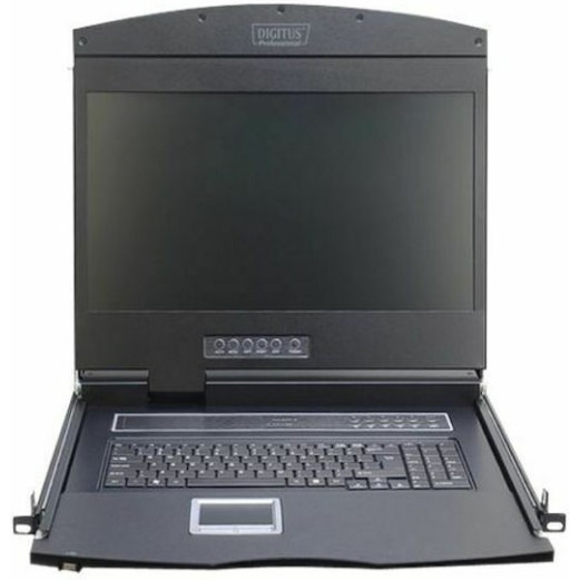 Digitus KVM Console with KVM Switch - 8 Connectors