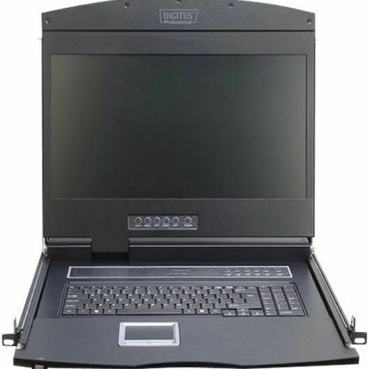 Digitus KVM Console with KVM Switch - 8 Connectors