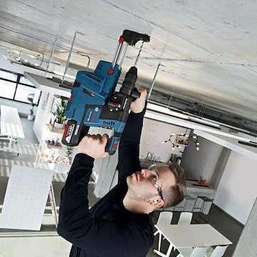 Bosch GBH 18V-26 F Professional Κρουστικό Σκαπτικό Πιστολέτο Μπαταρίας Brushless 18V 2x5Ah με Υποδοχή SDS Plus / Ταχείας