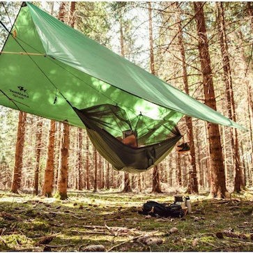 Amazonas Traveller Tarp Σκίαστρο Παραλίας Πράσινο 400εκ.