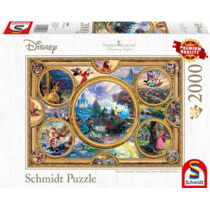 Puzzle Disney Dreams Collection 2D 2000 Κομμάτια