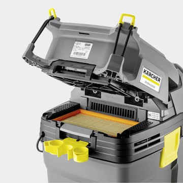 Karcher NT 40/1 Ap L Σκούπα Υγρών / Στερεών 1380W με Πλαστικό Κάδο 40lt