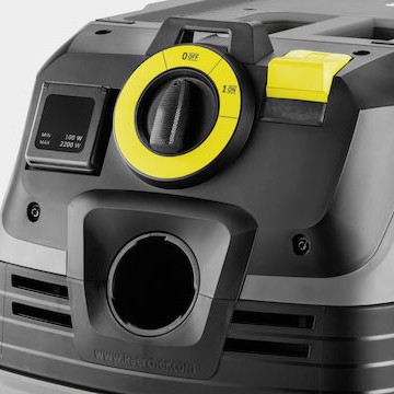 Karcher NT 40/1 Ap L Σκούπα Υγρών / Στερεών 1380W με Πλαστικό Κάδο 40lt