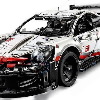 Lego Technic Porsche 911 RSR για 10+ Ετών 1580τμχ