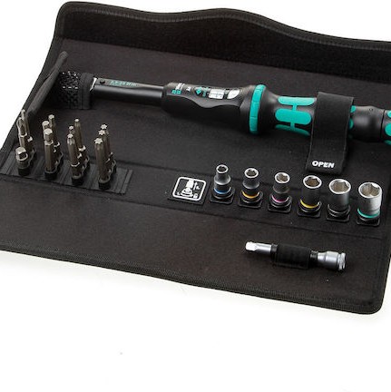 Wera Click-Torque A6 2.5-25 Nm Καστάνια με Καρυδάκια 1\4