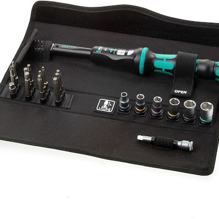 Wera Click-Torque A6 2.5-25 Nm Καστάνια με Καρυδάκια 1\4