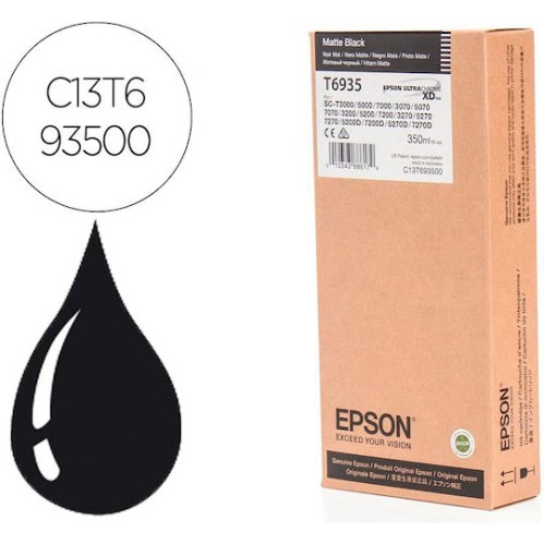 Epson T6935 Γνήσιο Μελάνι Εκτυπωτή InkJet Matte Μαύρο (C13T693500)