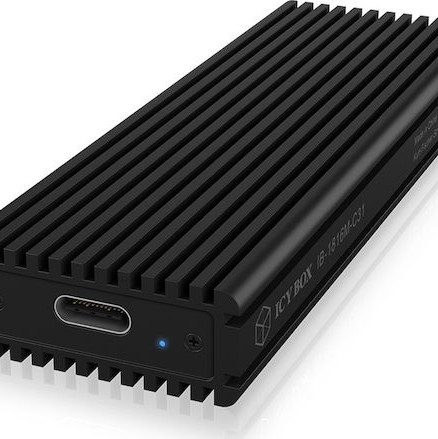 Icy Box Θήκη για Σκληρό Δίσκο M.2 PCI Express NVME με σύνδεση USB 3.1 Type-C