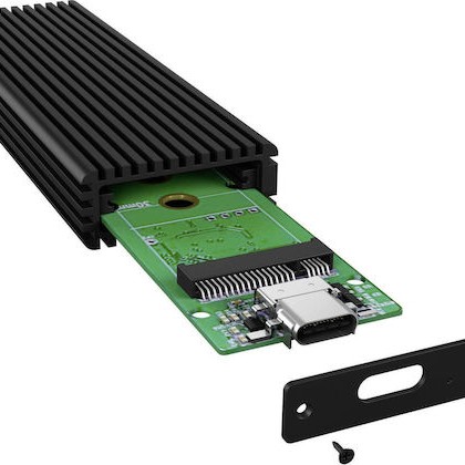 Icy Box Θήκη για Σκληρό Δίσκο M.2 PCI Express NVME με σύνδεση USB 3.1 Type-C
