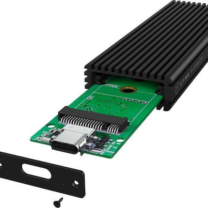 Icy Box Θήκη για Σκληρό Δίσκο M.2 PCI Express NVME με σύνδεση USB 3.1 Type-C