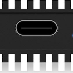 Icy Box Θήκη για Σκληρό Δίσκο M.2 PCI Express NVME με σύνδεση USB 3.1 Type-C