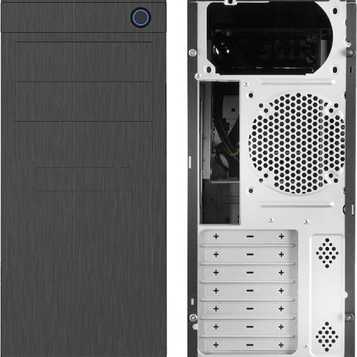 Chieftec HC-10B-OP Midi Tower Κουτί Υπολογιστή Μαύρο