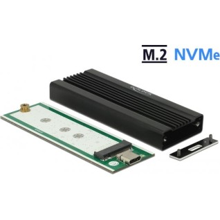 DeLock Θήκη για Σκληρό Δίσκο M.2 PCI Express NVME με σύνδεση USB 3.1