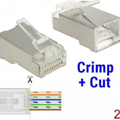 DeLock RJ-45 20τμχ (86454)