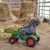 Παιδικό Τρακτέρ Fendt Gear Tray Ποδοκίνητο με Καρότσα & Πετάλι Πράσινο
