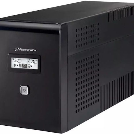 Powerwalker VI 1500 LCD UPS Line-Interactive 1500VA 900W με 4 Schuko Πρίζες