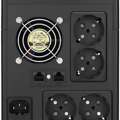 Powerwalker VI 1500 LCD UPS Line-Interactive 1500VA 900W με 4 Schuko Πρίζες