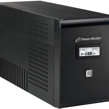Powerwalker VI 1500 LCD UPS Line-Interactive 1500VA 900W με 4 Schuko Πρίζες