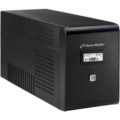 Powerwalker VI 1500 LCD UPS Line-Interactive 1500VA 900W με 4 Schuko Πρίζες