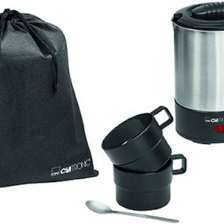 Clatronic WKR 3624 Βραστήρας Ταξιδίου 500ml 1000W Μαύρος