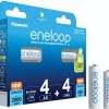Panasonic Eneloop Combipack AA + AAA Επαναφορτιζόμενες Μπαταρίες Ni-MH 1.2V 8τμχ