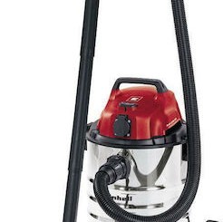 Einhell Σκούπα Υγρών / Στερεών 1500W με Ανοξείδωτο Κάδο 30lt