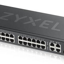 Zyxel GS1920-24V2 Managed L2 Switch με 24 Θύρες Gigabit (1Gbps) Ethernet και 28 SFP Θύρες