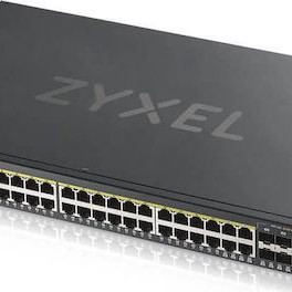 Zyxel GS1920-48HPV2 Managed L2 PoE+ Switch με 44 Θύρες Ethernet και 6 SFP Θύρες
