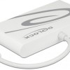 DeLock USB-C Docking Station με HDMI 4K PD Ethernet Λευκό (87731)